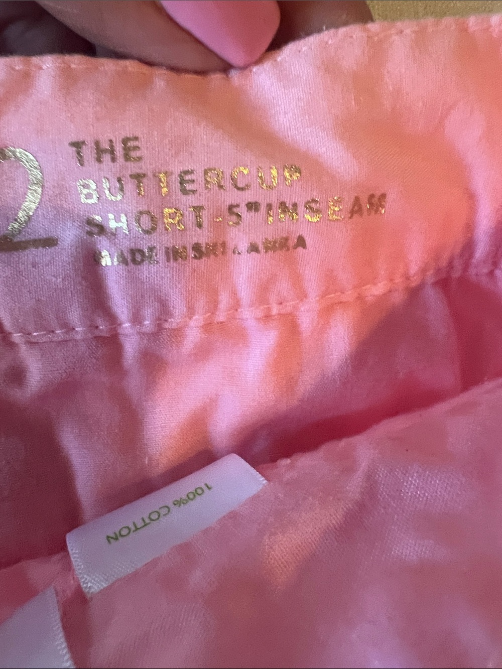 Lilly Pulitzer Buttercup Pink Shorts - Picture 4 of 5